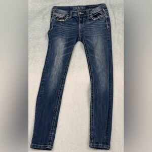 Grace Dark Blue Skinny Jeans